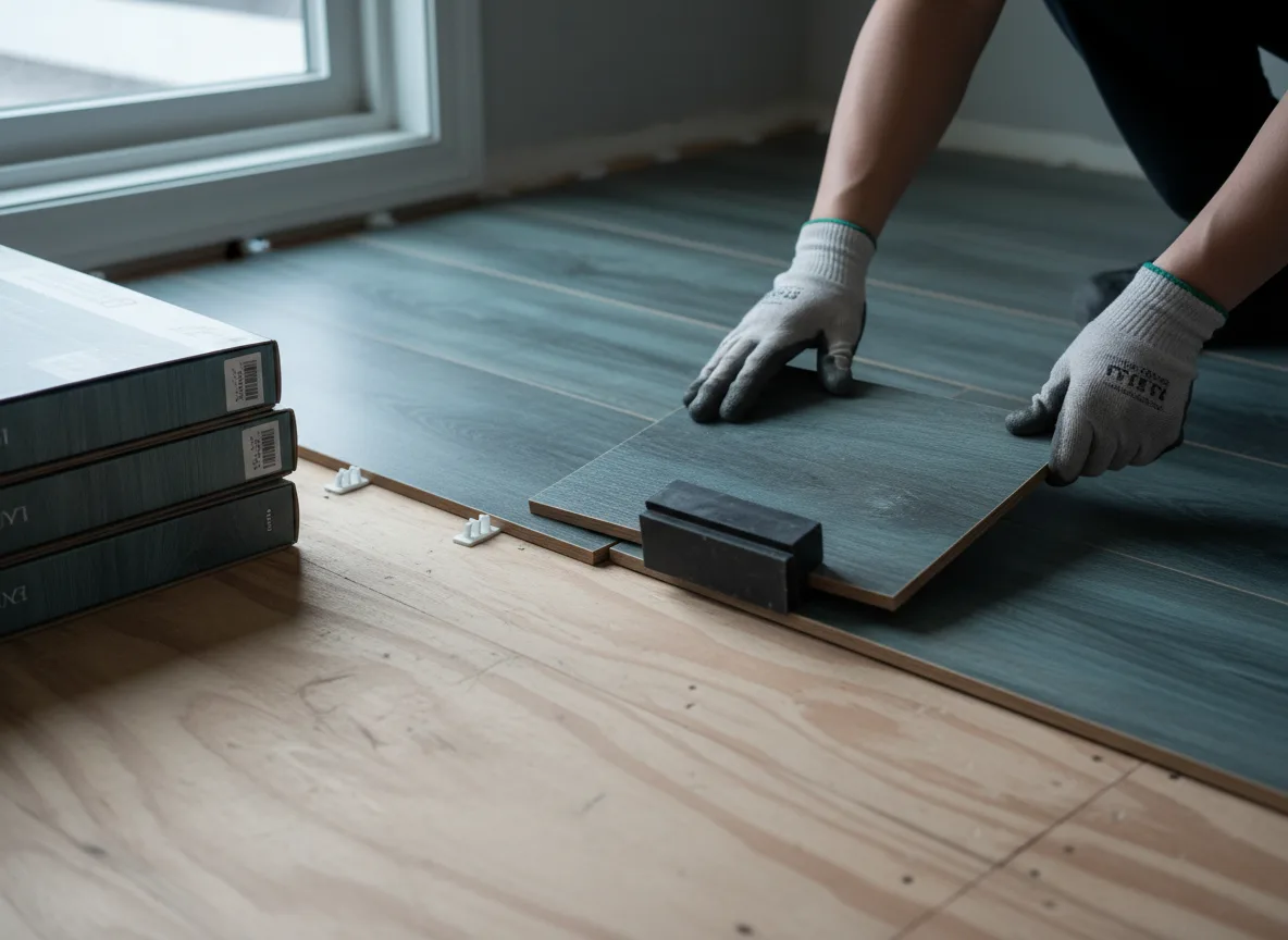 Luxury Vinyl Plank Installation company in Wakeeney, KS